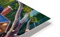 Tranquil lakeside scene2 HD Metal print