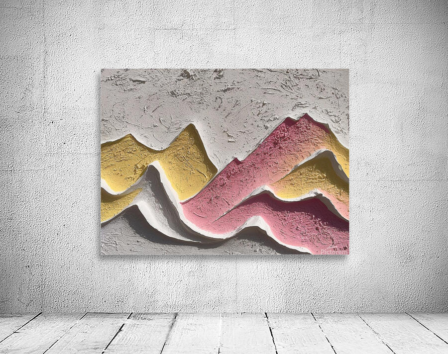 Abstract texture painting4 Wall Preview