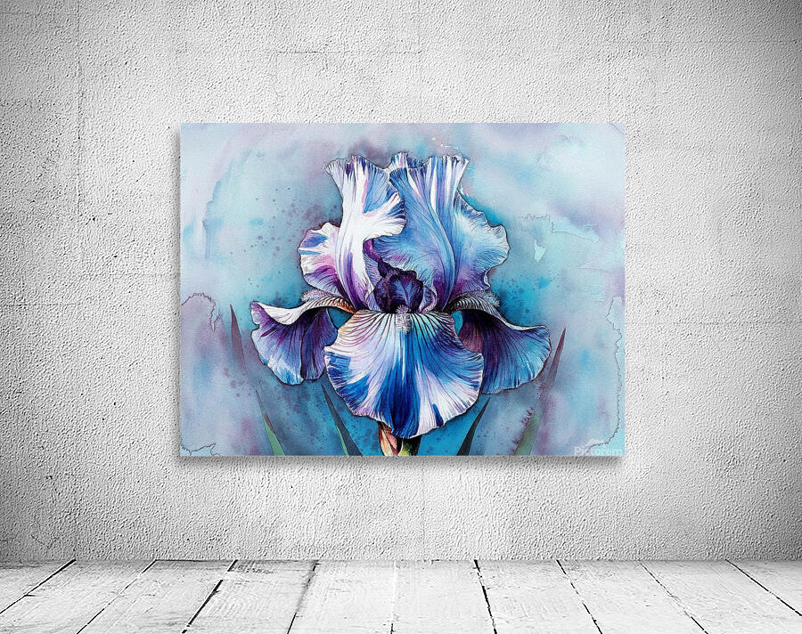a iris flower 2 Wall Preview