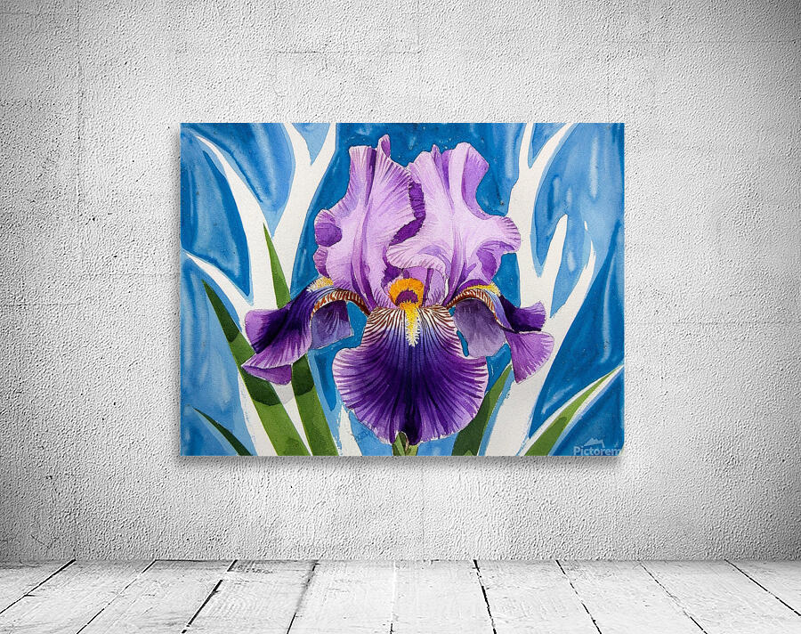  An iris flower3 Wall Preview