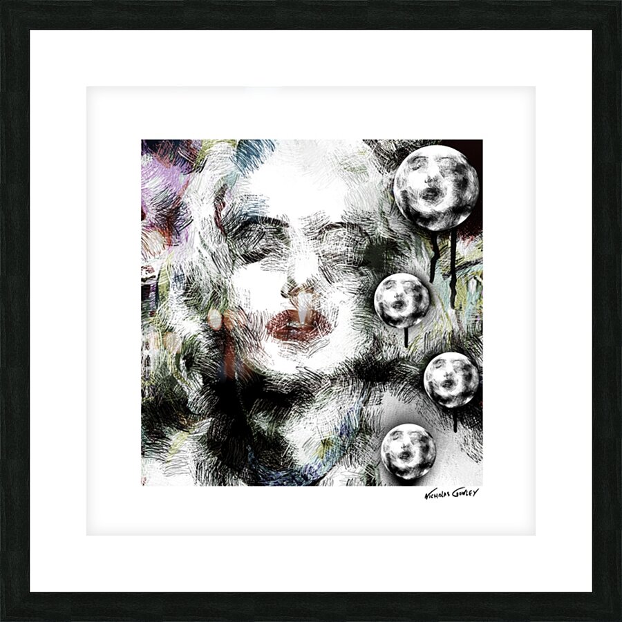 Norma Jeane Picture Frame print