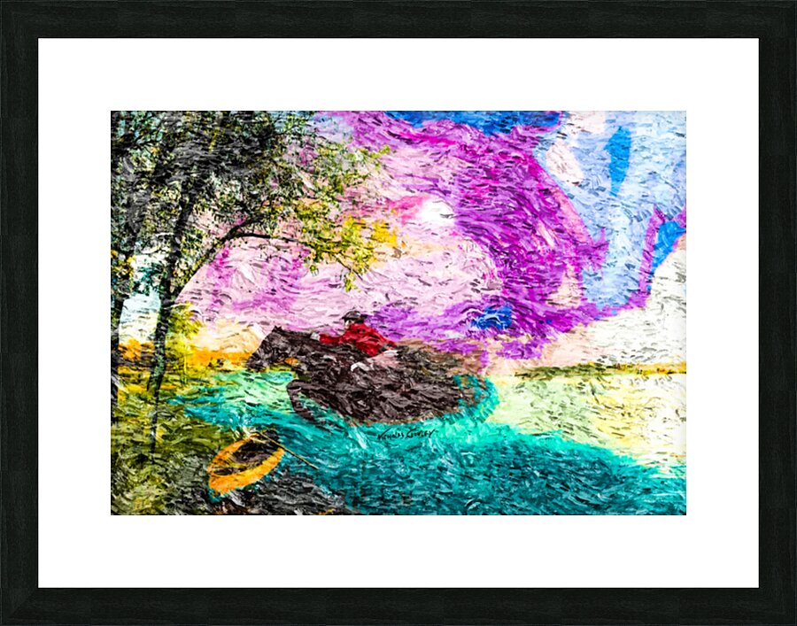 Equestrianism Picture Frame print