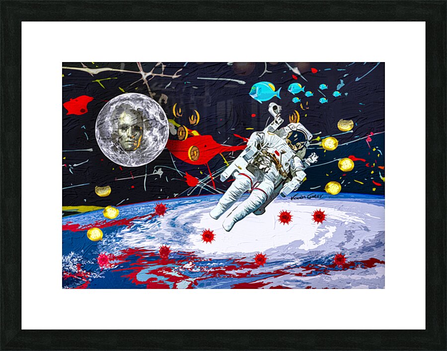 Pandemonium Picture Frame print