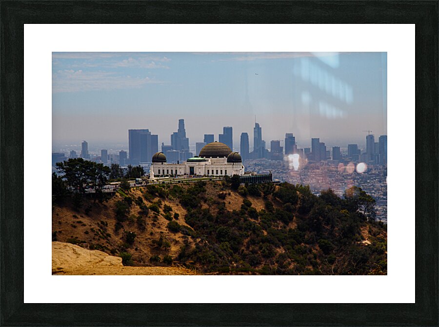 Griffith observatory Picture Frame print