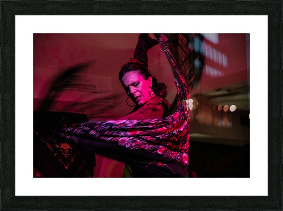 flamenco flow Picture Frame print