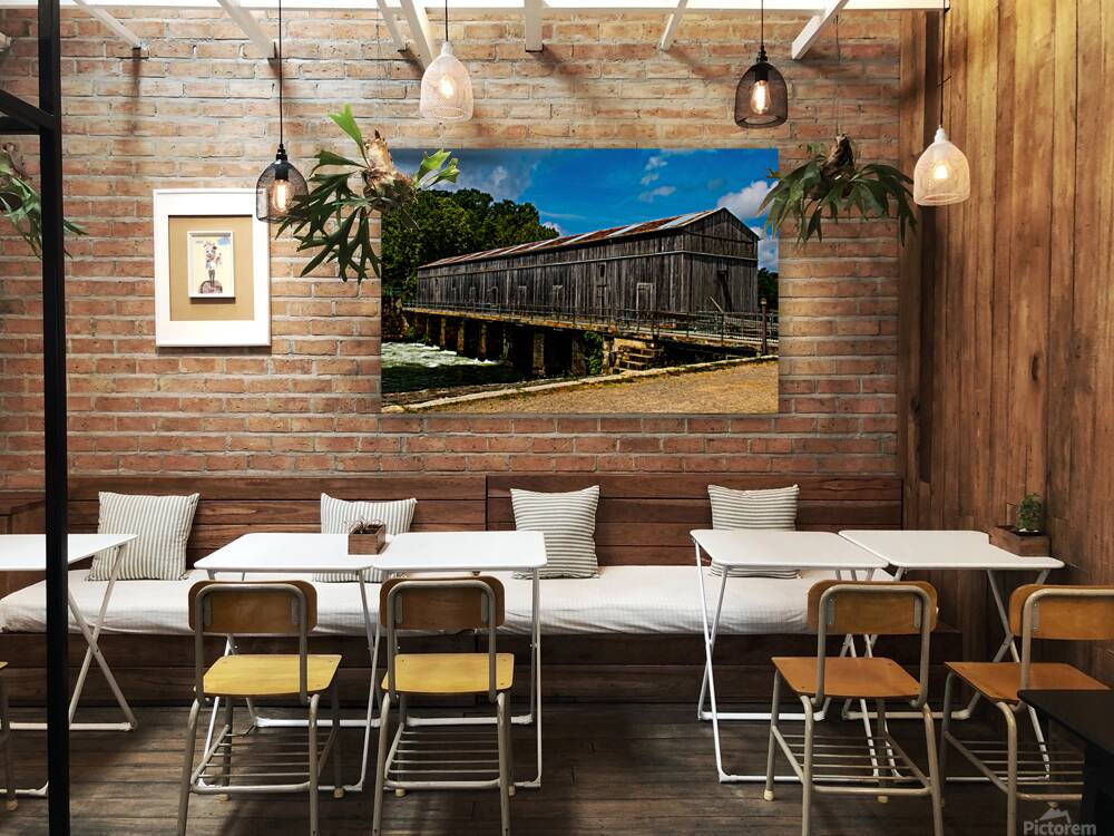 Augusta canal bridge Reproduction