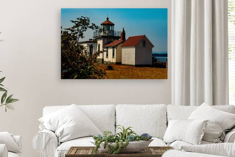Seattle west point lighthouse by Allen Lincoln Media