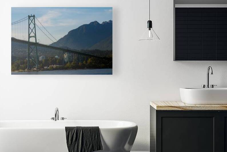lions gate bridge by Allen Lincoln Media