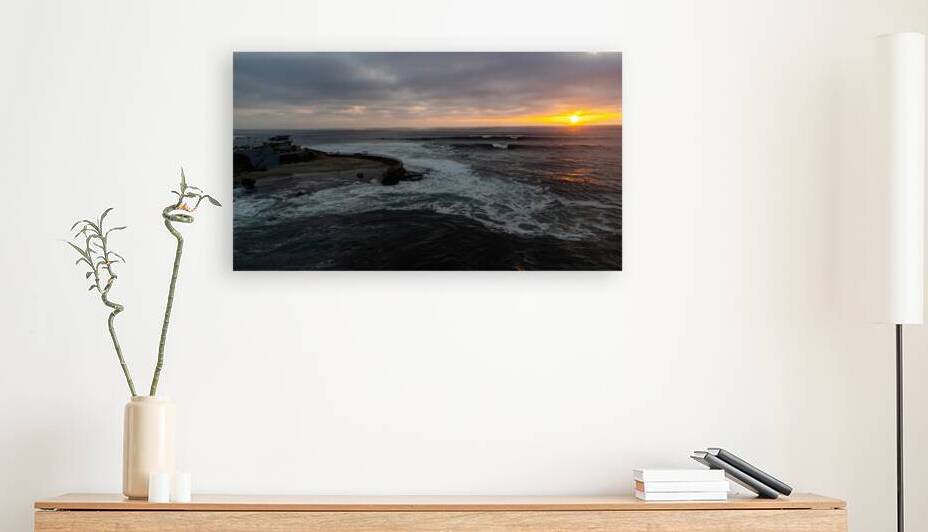 DJI Sea lion Cove Sunset by Allen Lincoln Media