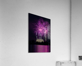 D.C. Fireworks-Purple Edition Acrylic Print