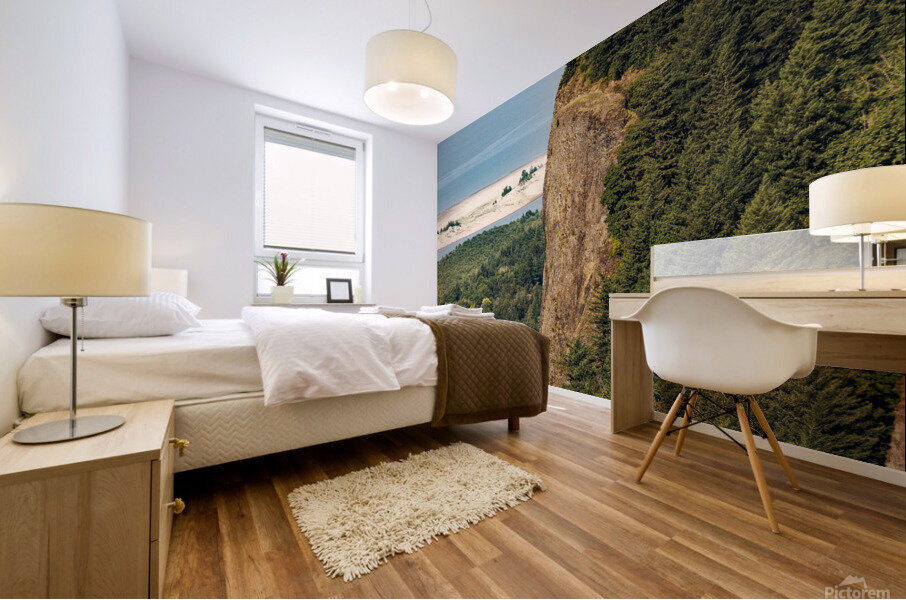 California Cliffs Mural print