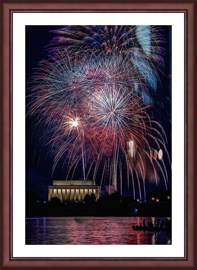 D.C. Fireworks-Extreme Edition Picture Frame print