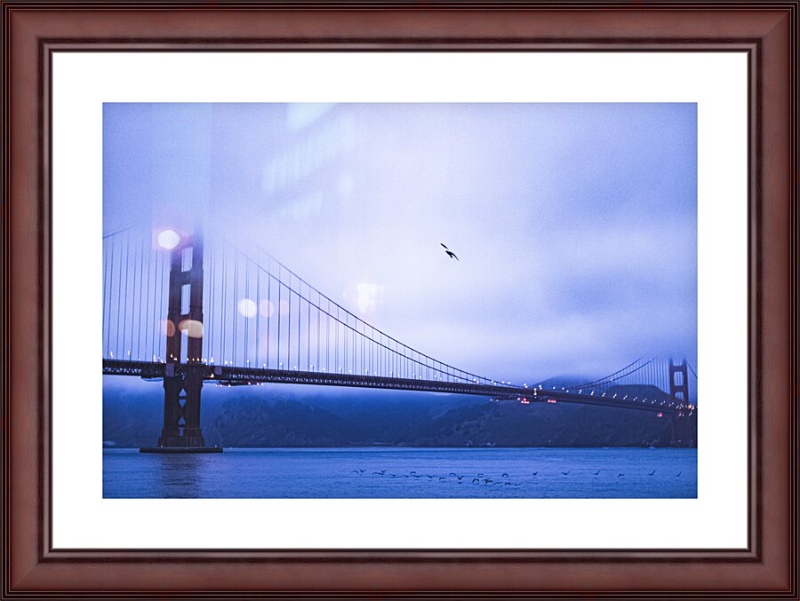 Golden Gate Bridge Picture Frame print