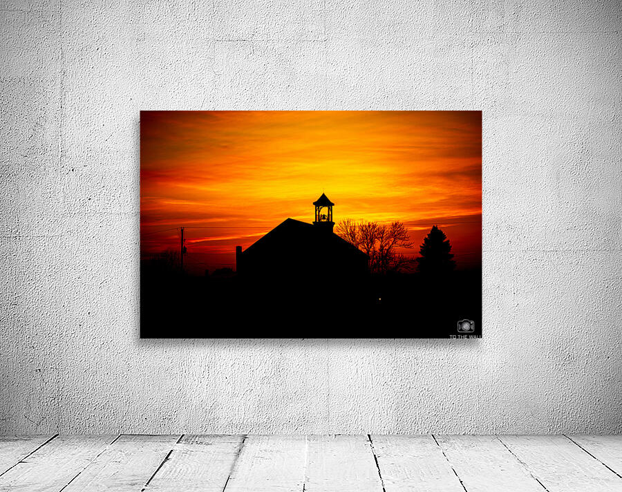 Sunset Church Wall Preview