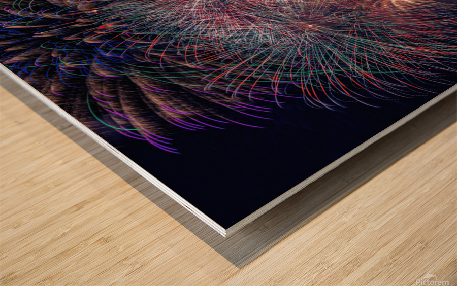 D.C. Fireworks-Extreme Edition Wood print