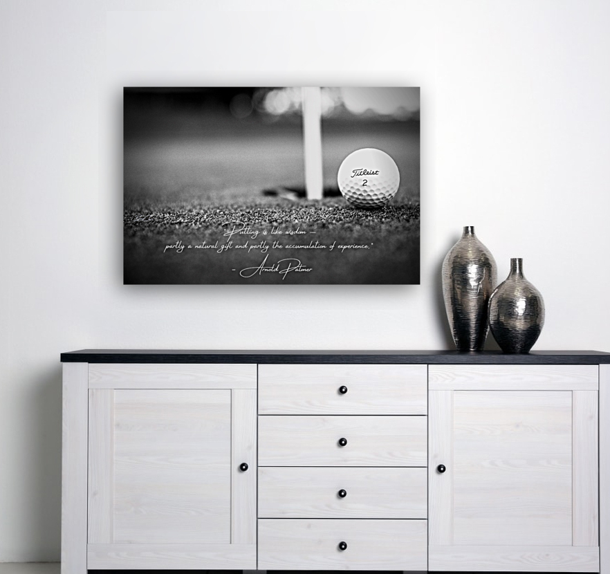 Palmer Golf Quote Reproduction