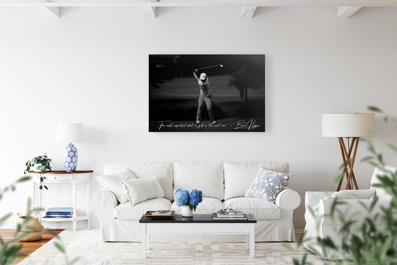 Hogan Golf Quote Reproduction