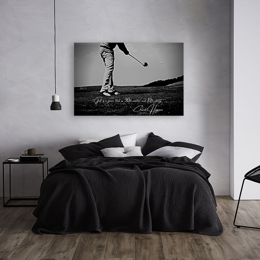 Hogano Golf Quote Reproduction