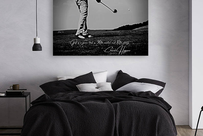 Hogano Golf Quote Reproduction