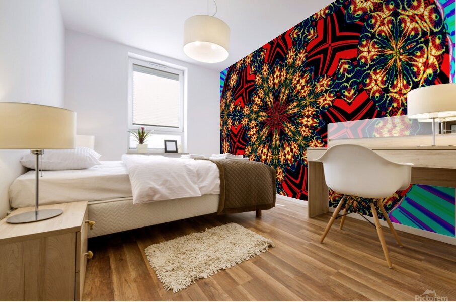 Mandala of Life Mural print