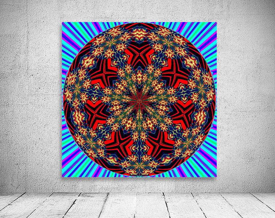 Mandala of Life Wall Preview