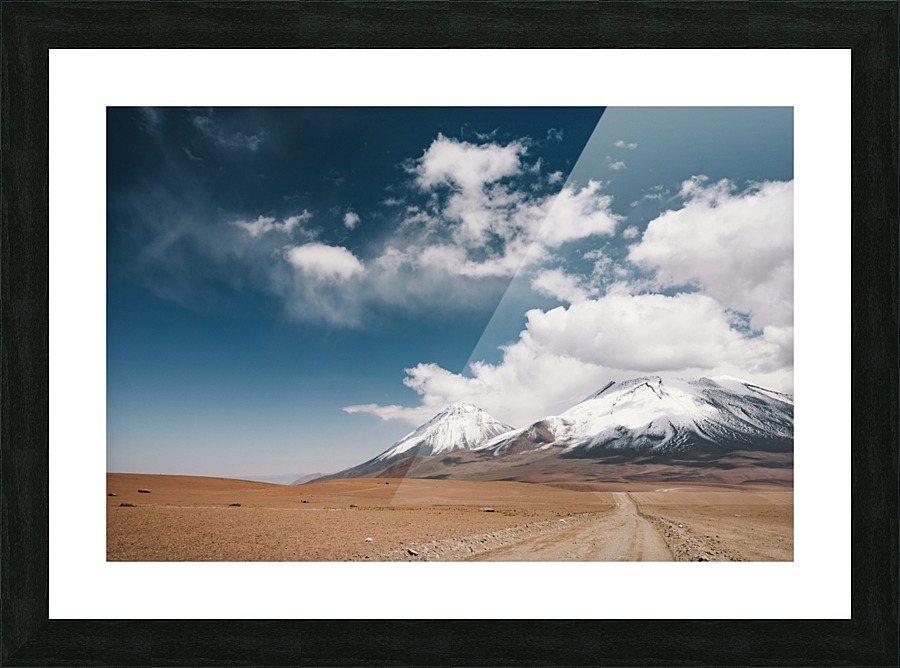 Tanzanian Landscape Picture Frame print