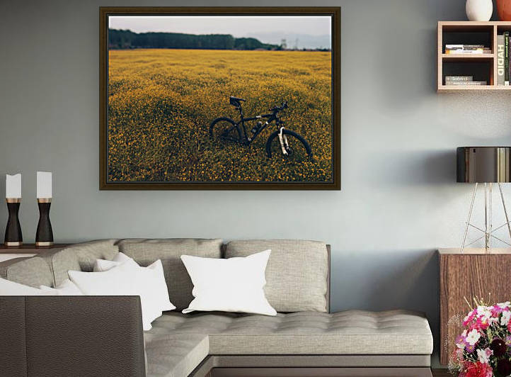 Bicycle in the Landscape by GorgeousWorld_Store