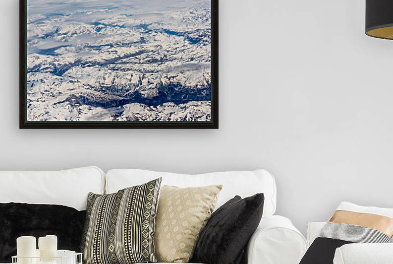 Snowy Landscape - Near Satellite View by GorgeousWorld_Store