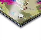 Glass Bird Mirror Image Acrylic print