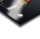 Default Closeup of a glass of Fine alcohol before Acrylic print