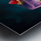 Default Professional photo of jelly cake with gem Metal print