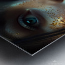 Default Abstract image of a womans face His featu Metal print