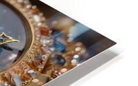 Default Closeup of a watch made of precious stone HD Metal print