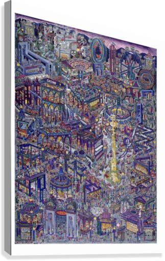 Umulig tivoli - Impossible carnival Canvas Print