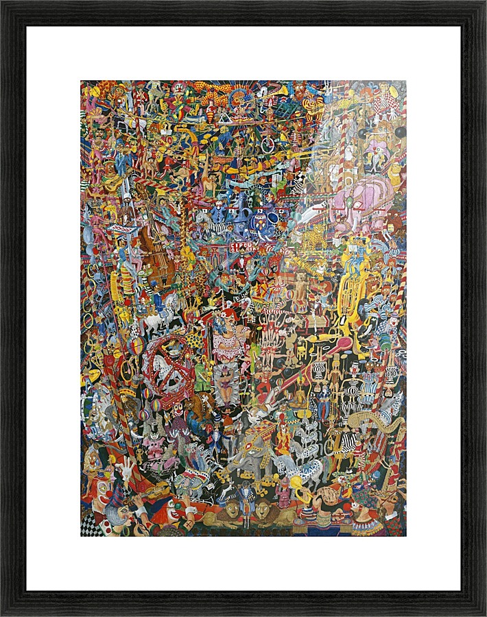 Sirkus - The circus Picture Frame print