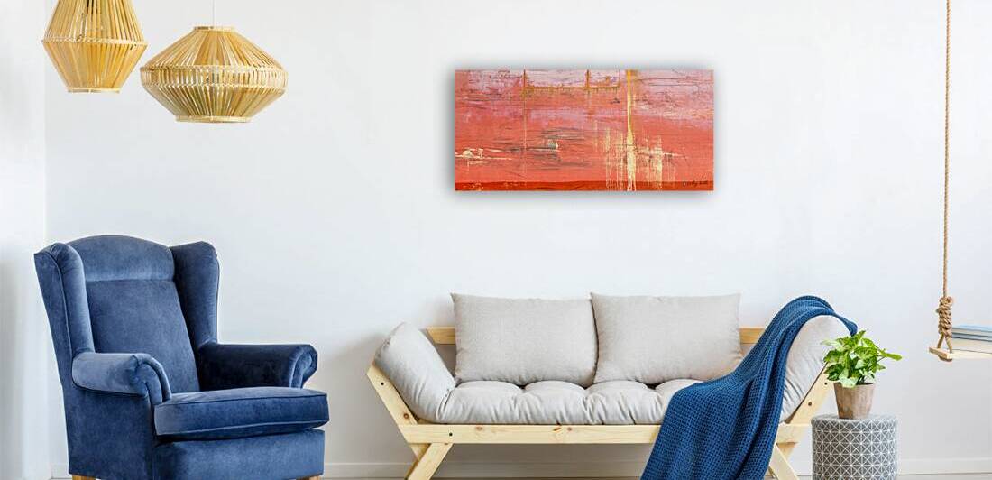 EMANUELE S | Sunlit Tangerine Horizons by Cathryn Jirlds