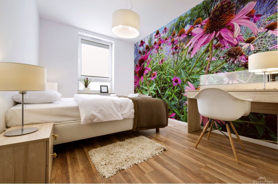 City Garden Mural print