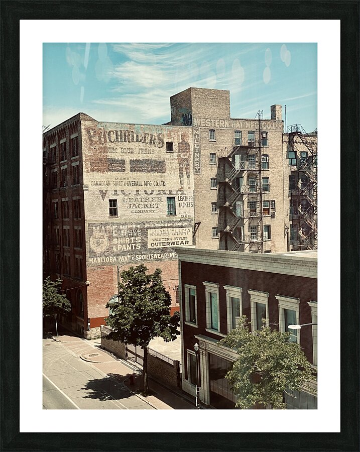 Street View Picture Frame print