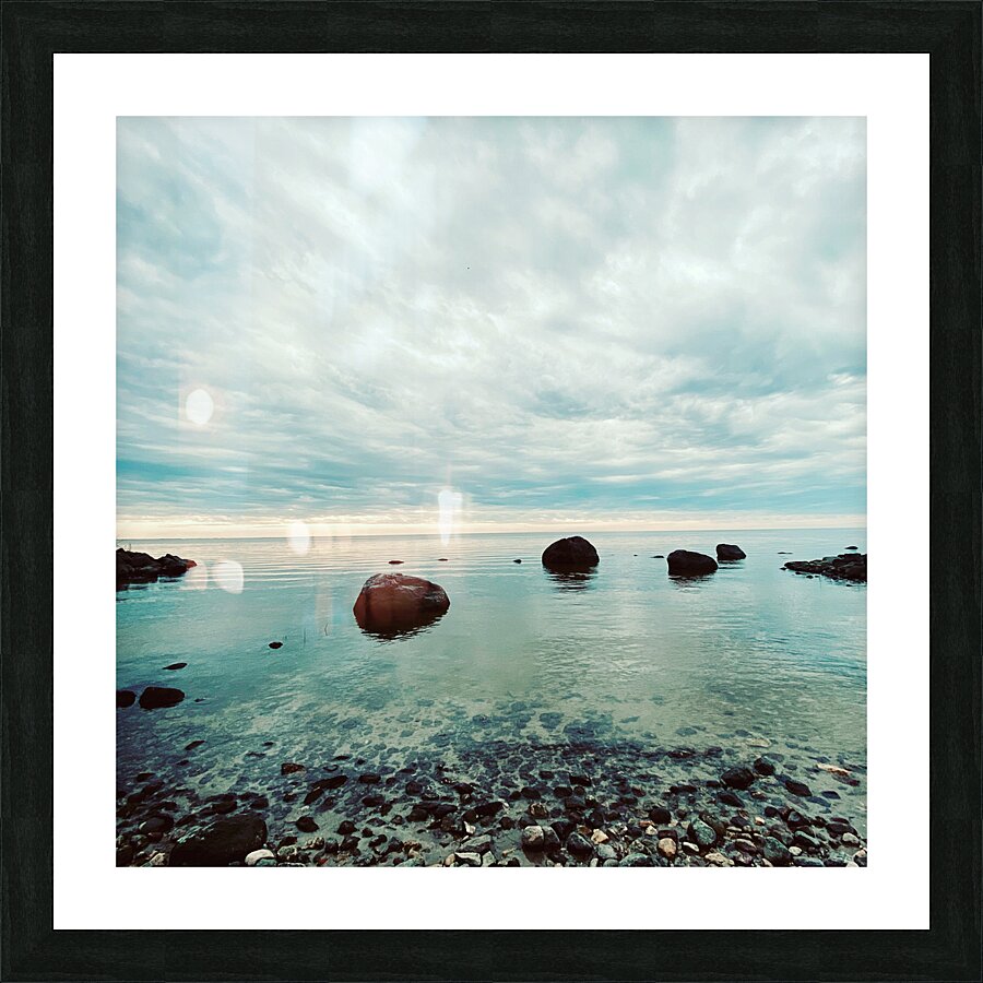 Still Water Picture Frame print