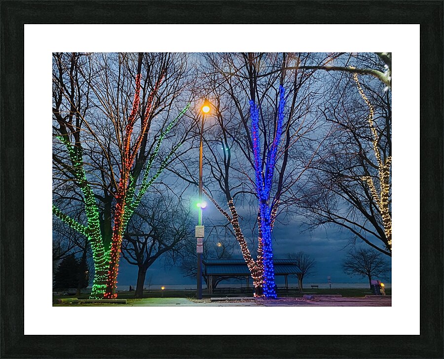 Shore Stroll Picture Frame print