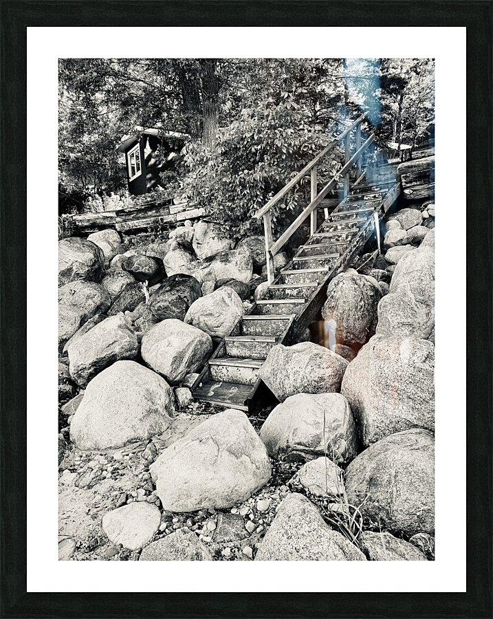 View from the Water Picture Frame print
