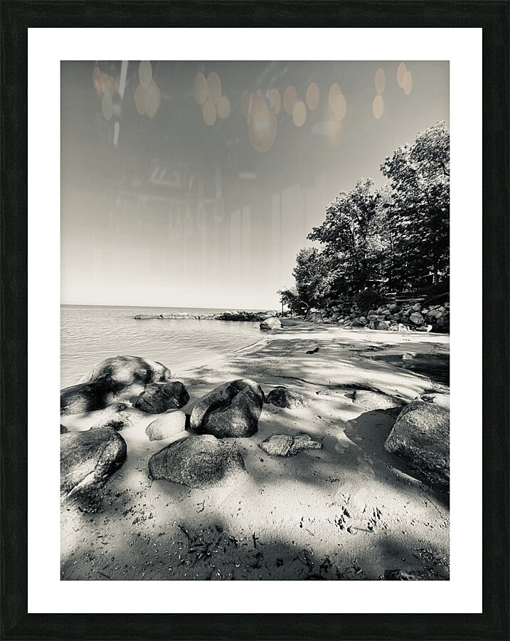 Beachfront Moment Picture Frame print