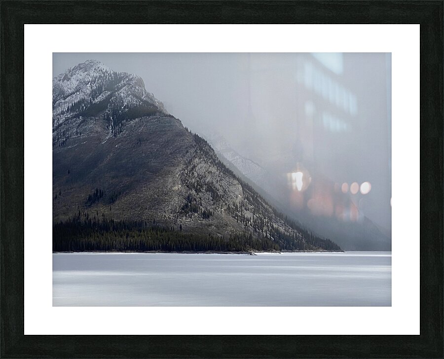 Mountain Cold  Picture Frame print