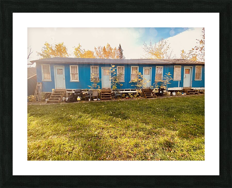 That old hotel Picture Frame print