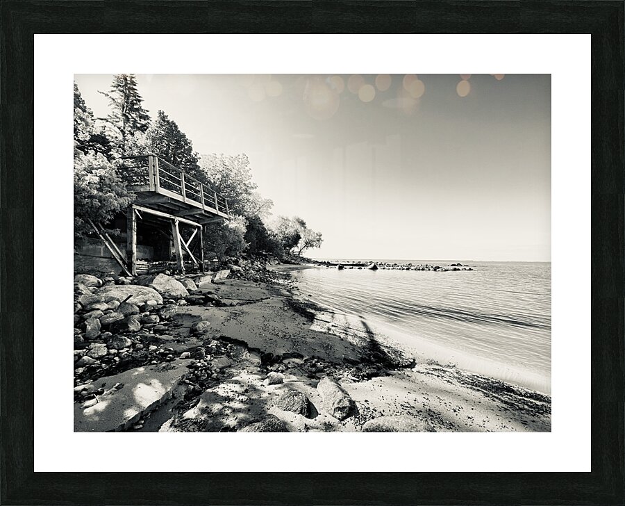 The old Shoreline Picture Frame print