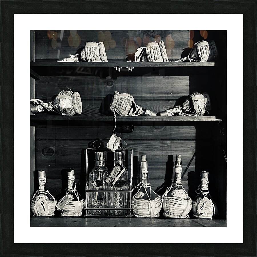 Basement Bar Picture Frame print
