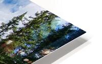 Moving Fast HD Metal print