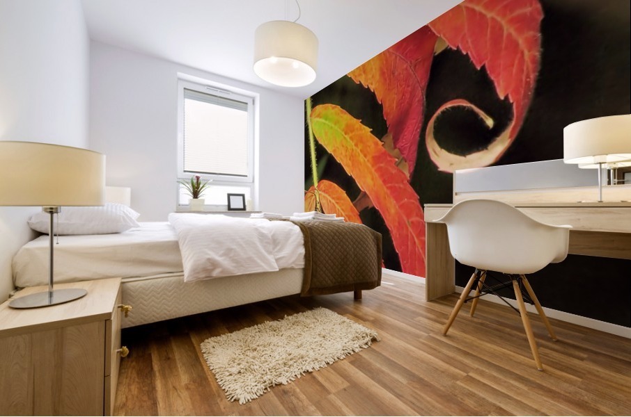 Staghorn sumac Mural print