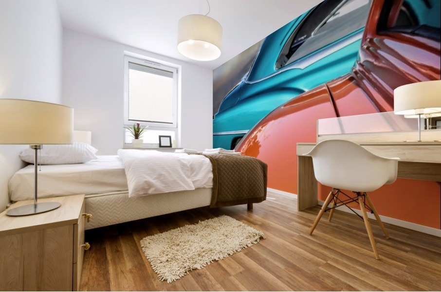 Automobile abstract  Mural print
