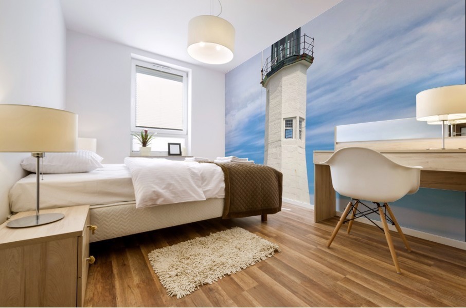 Scituate Light Mural print